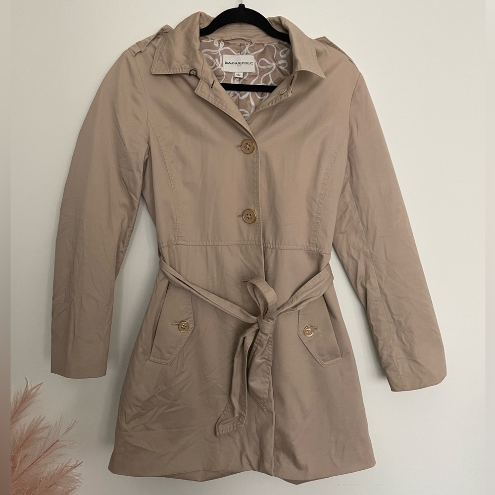 Banana Republic Trench Coat.